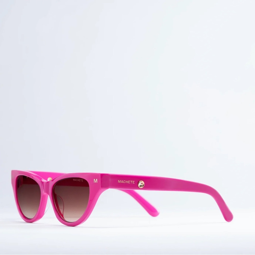 Machete Suzy Sunglasses - Neon Pink - Picture 2 of 4